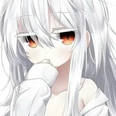 2021白色系女生动漫头像