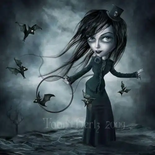 哥特式插画 by toon hertz