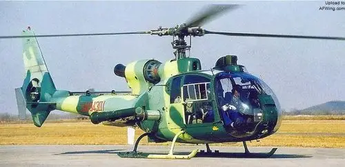 中国陆航的"小羚羊"武装直升机