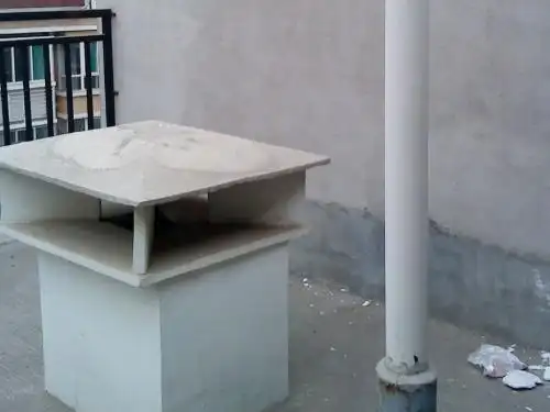 露台上有烟道口怎么处理