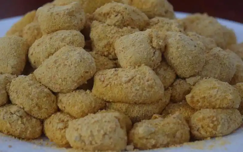 爱吃糯米糍粑的,试试这个黄豆粉糯米糍粑,做法简单,又香又糯_哔哩哔哩