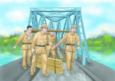 铁道兵 (手绘画)