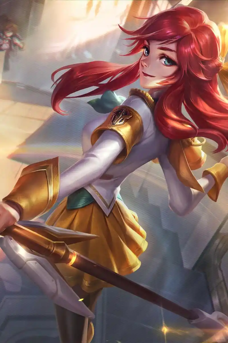 英雄联盟lol光辉女郎拉克丝战斗学院至臻皮肤