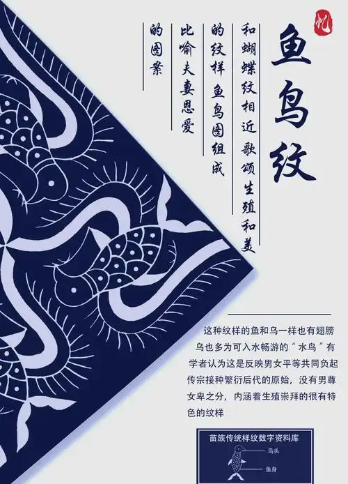 探索苗族文化中的鱼鸟纹样之美 🐟🦅