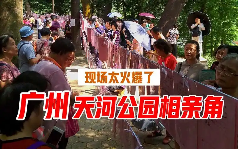 实拍火爆全网的广州天河公园相亲角,为何剩下的都是优质大龄女,这要求