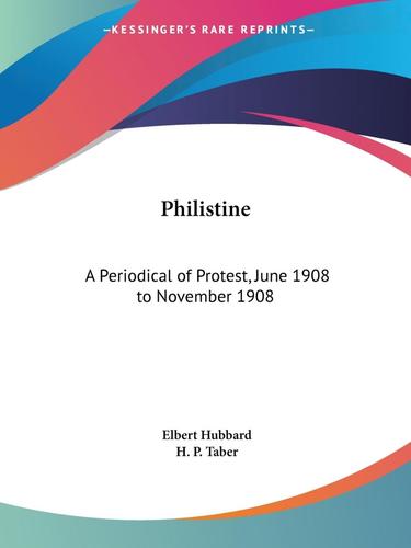 【预售 按需印刷】philistine