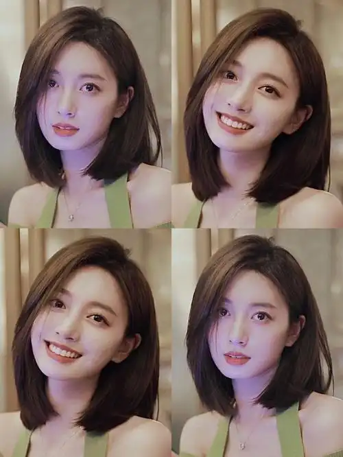 减龄质感锁骨发适合发量偏少的女生