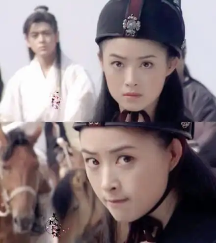 蒋欣《天龙八部》【木婉清】兰草一枝自然香,婉兮清扬,年华鞍马上.