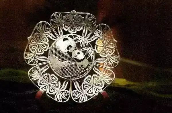 精美中式传承工艺 ~ 银花丝