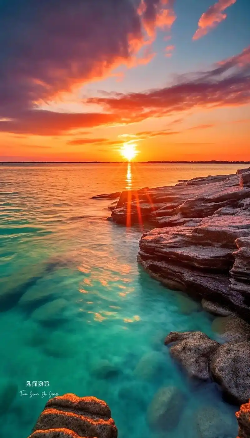 习惯了一个人在海边走走,面朝大海,看看日出日落,所有的忧郁, - 抖音