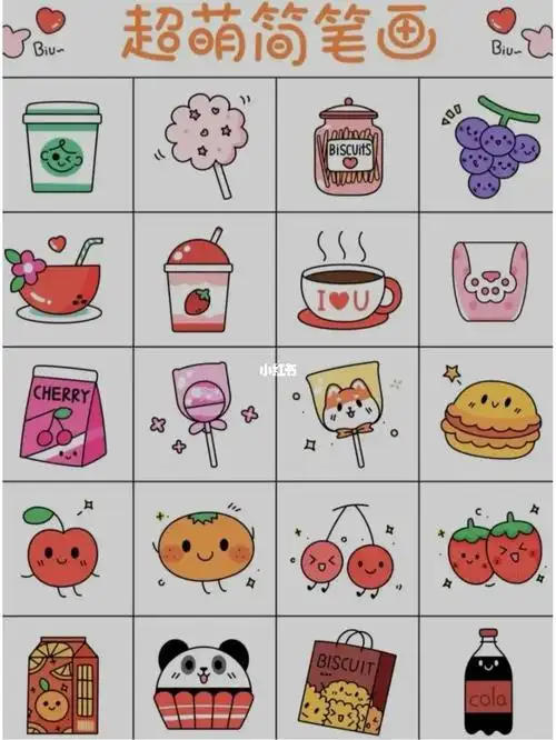 食物简笔画