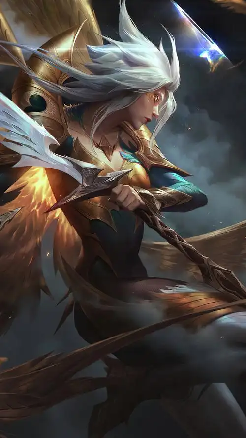 lol英雄联盟 正义天使 审判天使 凯尔 kayle 手机壁纸