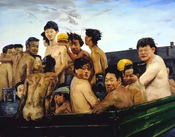 陈丹青第一次画女人体,气氛象葬礼!