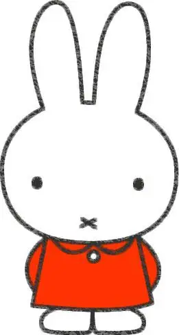 米菲兔的画法步骤教你怎么画米菲兔简笔画