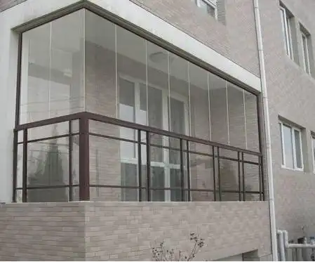 各种不同材料的封阳台效果图