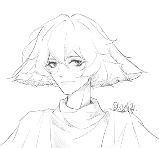 最近摸的一张菇菇#画画  #头像约稿  #绘画摸鱼  #光遇平菇  #sky光遇