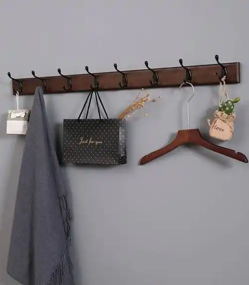 挂衣钩玄关 墙上挂衣架壁挂卧室挂衣钩玄关客厅门后衣服挂架墙壁挂钩