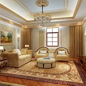 现代简约客厅装修效果图-东易日盛装饰集团官网