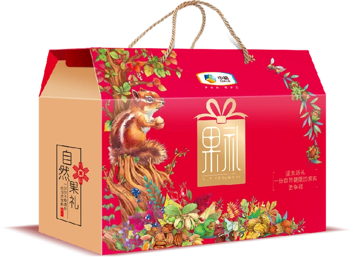 中粮果礼环球坚果礼盒1458g