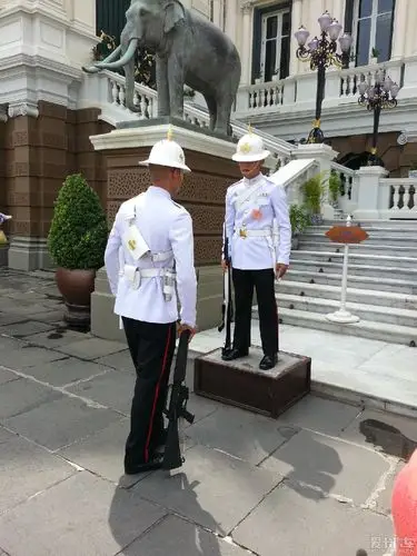 泰囧の大皇宫皇家护卫队换岗仪式
