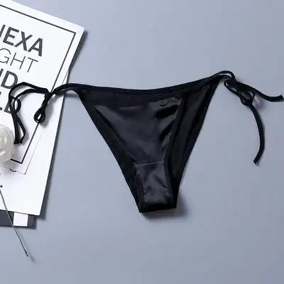 真丝内裤女丁字裤图片
