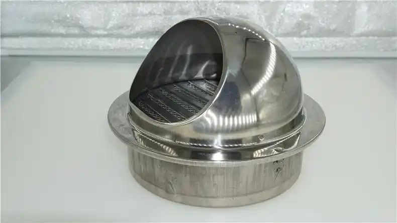 不锈钢风帽抽油烟机排烟管外墙风帽防风罩出风防雨通风口室外