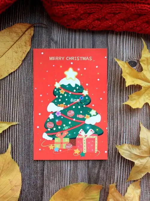 圣诞节明信片