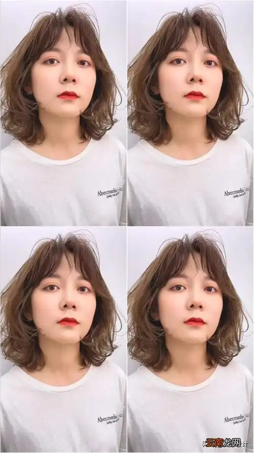 50款 短发适合的烫发发型图片,2021夏天精选短发烫发