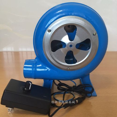 小型鼓风机220v12v柴火炉烧烤炉鸡蛋仔调速交直流60w电动鼓风机