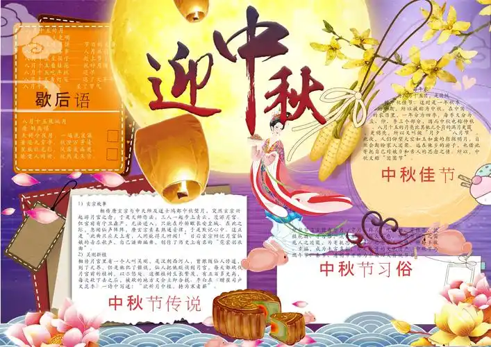 初中手抄报版面设计图大全(初中手抄报模板图片)-学生作文网