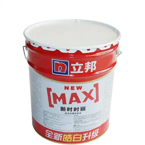 立邦新时时丽内墙乳胶漆室内家装白色工程漆17l/桶耐洗擦易墙面漆
