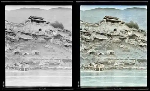 彩色老照片:百年前国外看中国视角,全方位拍摄值得借鉴!