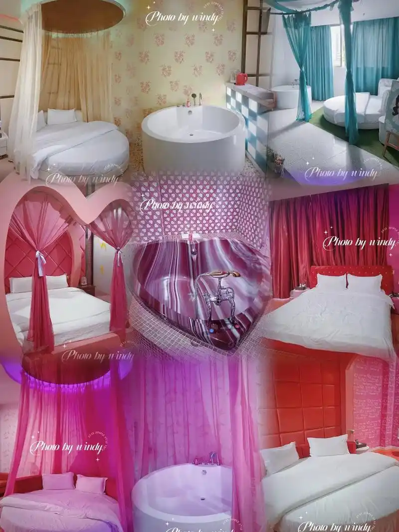 这么多不同风格的浪漫情侣房,你们喜欢哪一间  #情侣酒店 # - 抖音