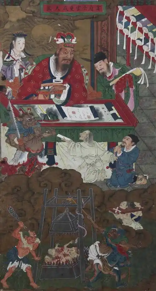 图文清明节要到了了解一下道教的十殿阎君