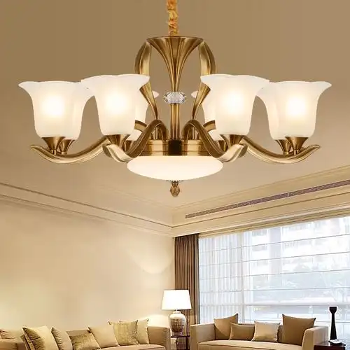 雷士欧式吊灯灯具大气客厅灯美式现代简约餐厅卧室灯全屋套餐组合