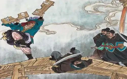 武松大闹飞云浦,血溅鸳鸯楼,多亏此人暗中相帮,两只鹅至关重要