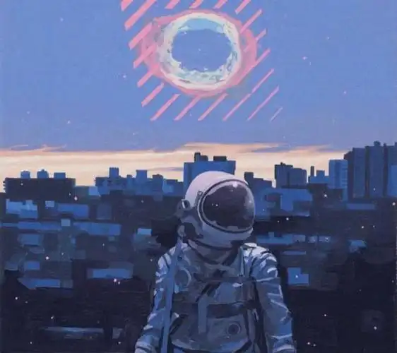 微信男生头像宇航员系列