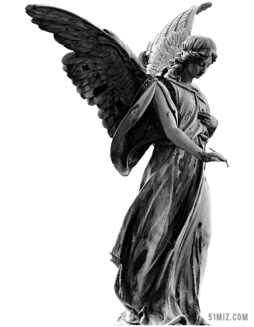 天使雕像图片