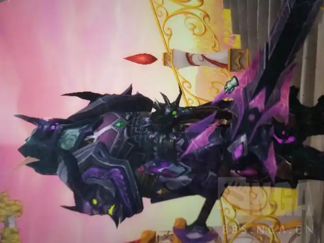 紫色巫妖王幻化