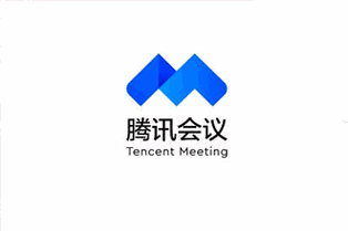 打开腾讯会议开会界面,然后按住界面顶部向下拖动,接着点击"箭头"图标