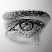 流泪的眼神头像_微信头像图片大全