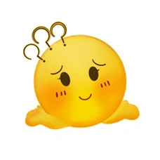 疑问无语emoji小黄人问号脸动图gifemoji小黄人思考看开了表情包gif可