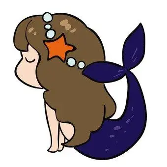 小美人鱼 - 剪影