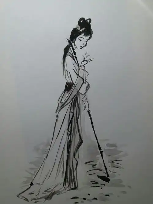 第七幅·黛玉葬花 - 简书