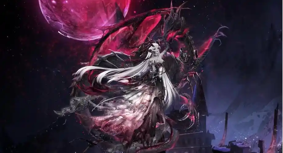 奇迹暖暖美服新648首发套装新版龙母灰皮银发5档她最美