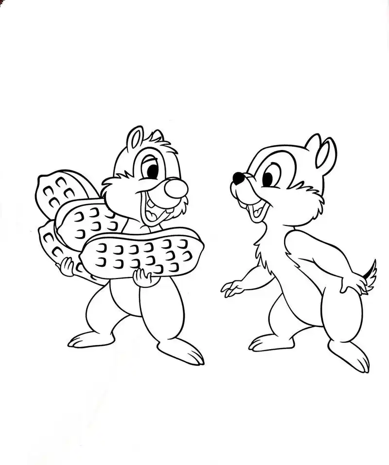 迪士尼动画线稿