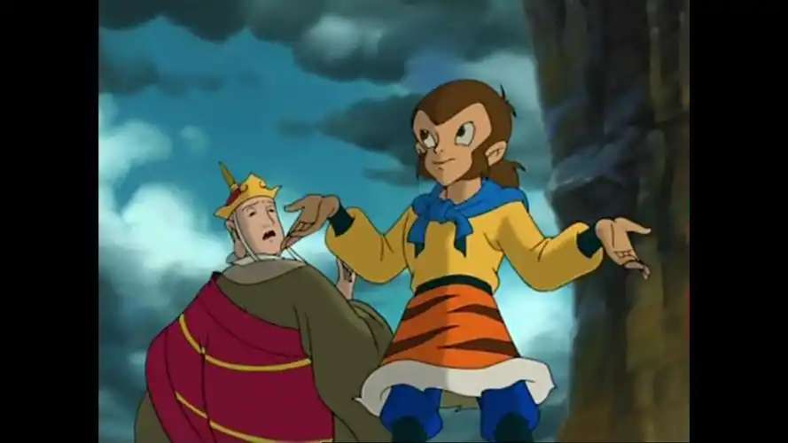 动画版西游记:孙悟空在五指山下五百年,功力削弱多少自己看!