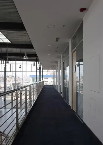 办公楼走廊效果图