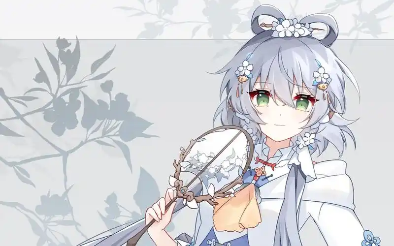 tda洛天依 国风服饰 梨花雪 模型测试