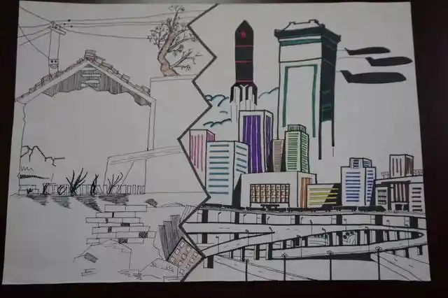 改革开放四十年 | 相城区中小学绘画大赛(中学,中职组)"最佳人气奖"等